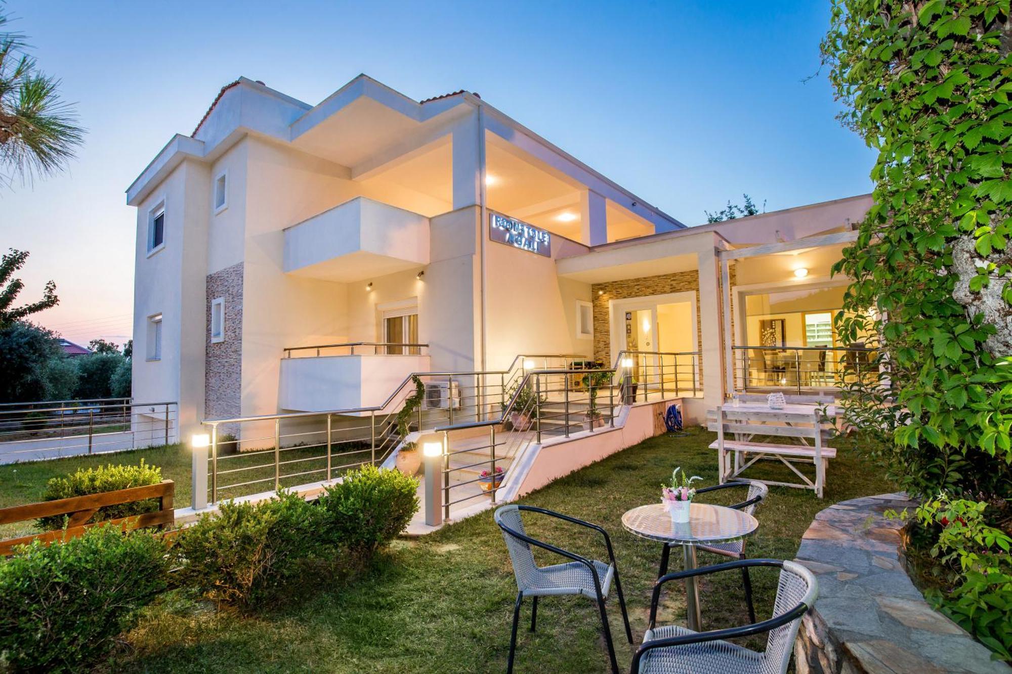 Agali Rooms Skala Rachoni  Ngoại thất bức ảnh